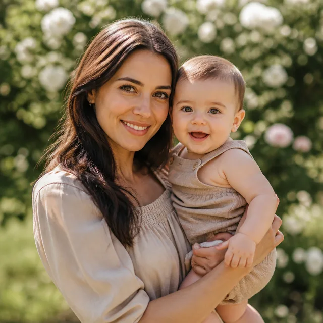 Aile fotoğrafı için dengeli kadraj açıklayıcı görseli