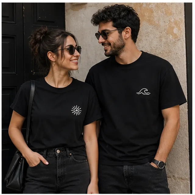 Minimal sembol ve küçük baskı açıklayıcı görseli