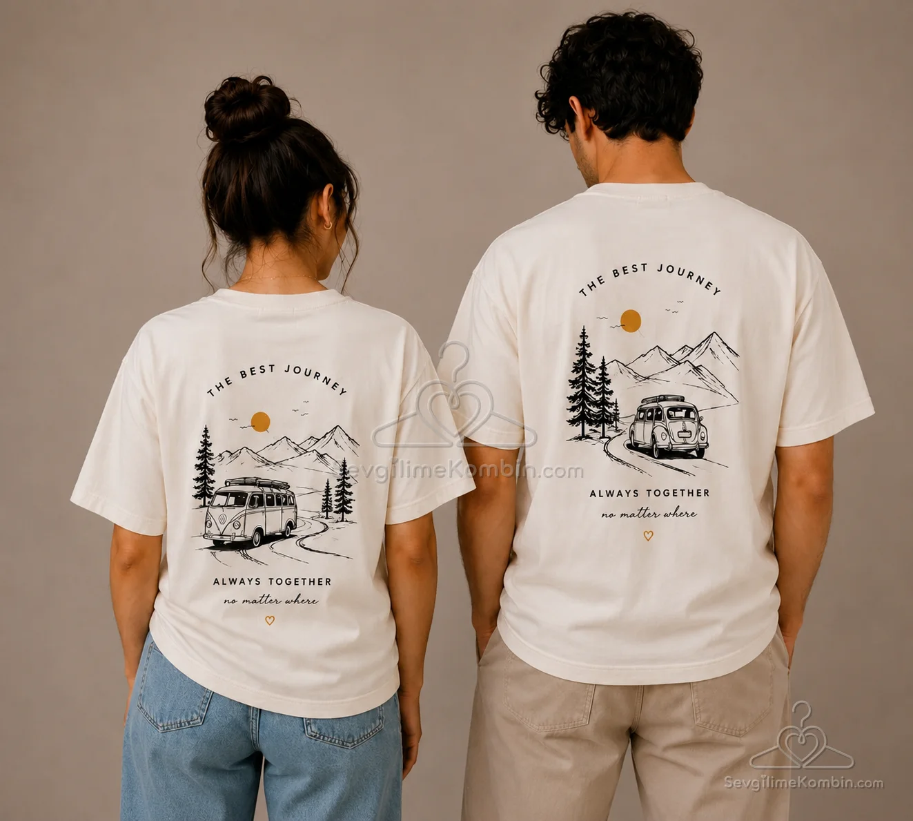 The Best Journay Sevgili Tshirt Kombini - 1