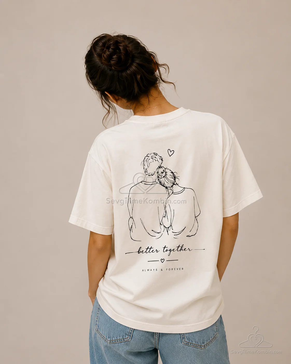 Better Together Sevgili Tshirt Kombini - 3