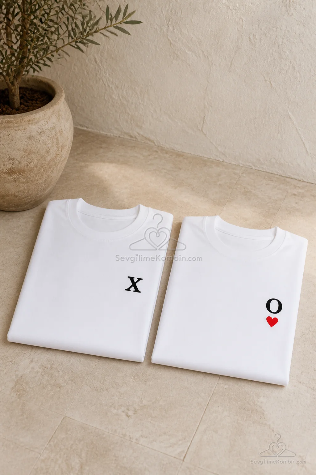 XO Love Sevgili Tişört Kombini