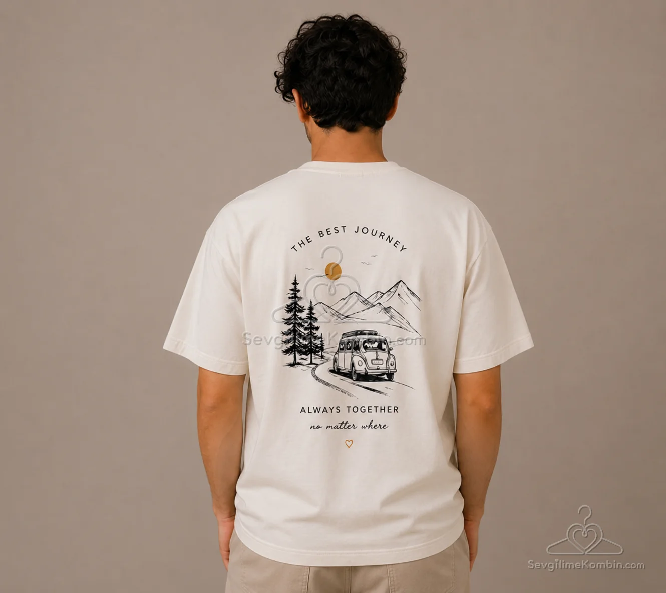 The Best Journay Sevgili Tshirt Kombini - 2
