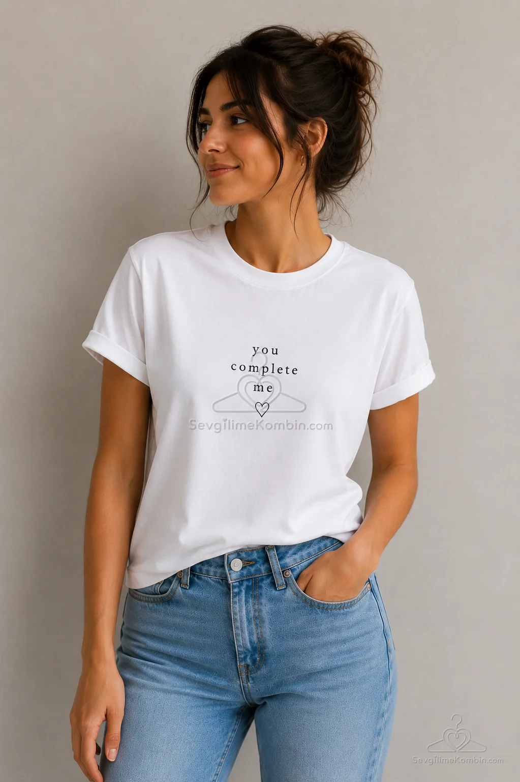 You Complete & i Complete Çift Tshirt Kombini