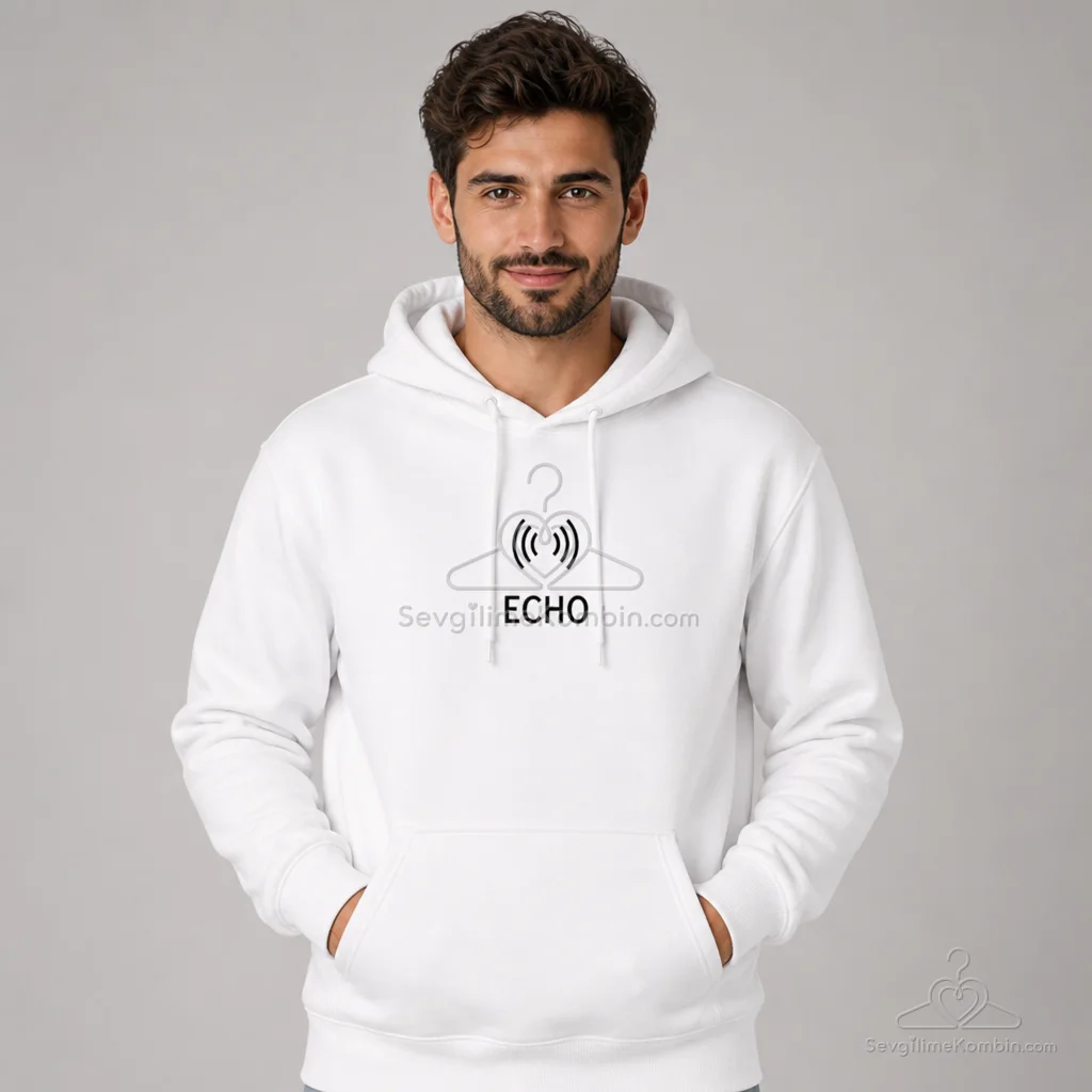 Echo Love Kapşonlu Sevgili Kombini