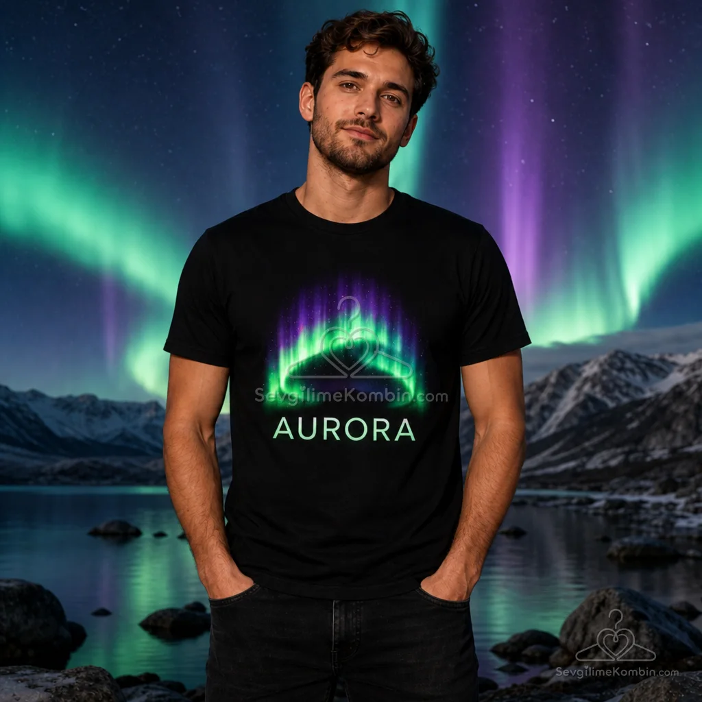 Aurora Pair Sevgili Tişört Kombini