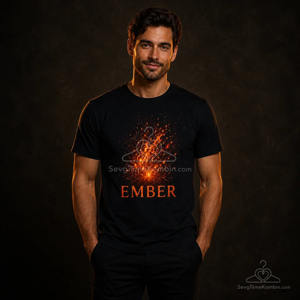 Ember Glow Sevgili Tişört Kombini