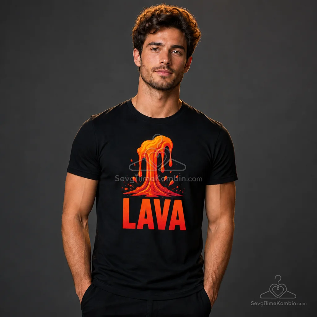 Lava Flow Sevgili Tişört Kombini